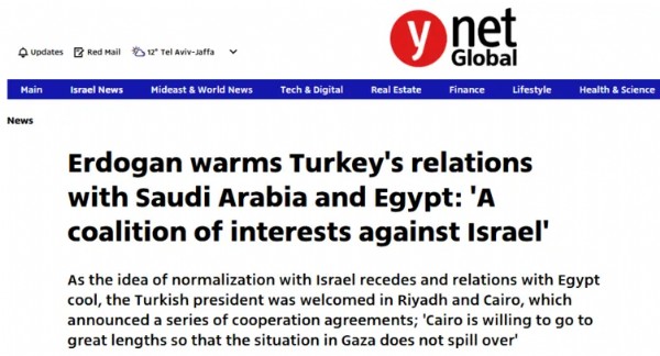 Cumhurbaşkanı Erdoğan’ın Mısır Ziyareti Panikletti! 'İsrail’e Karşı Ortak Çıkarlar Koalisyonu'